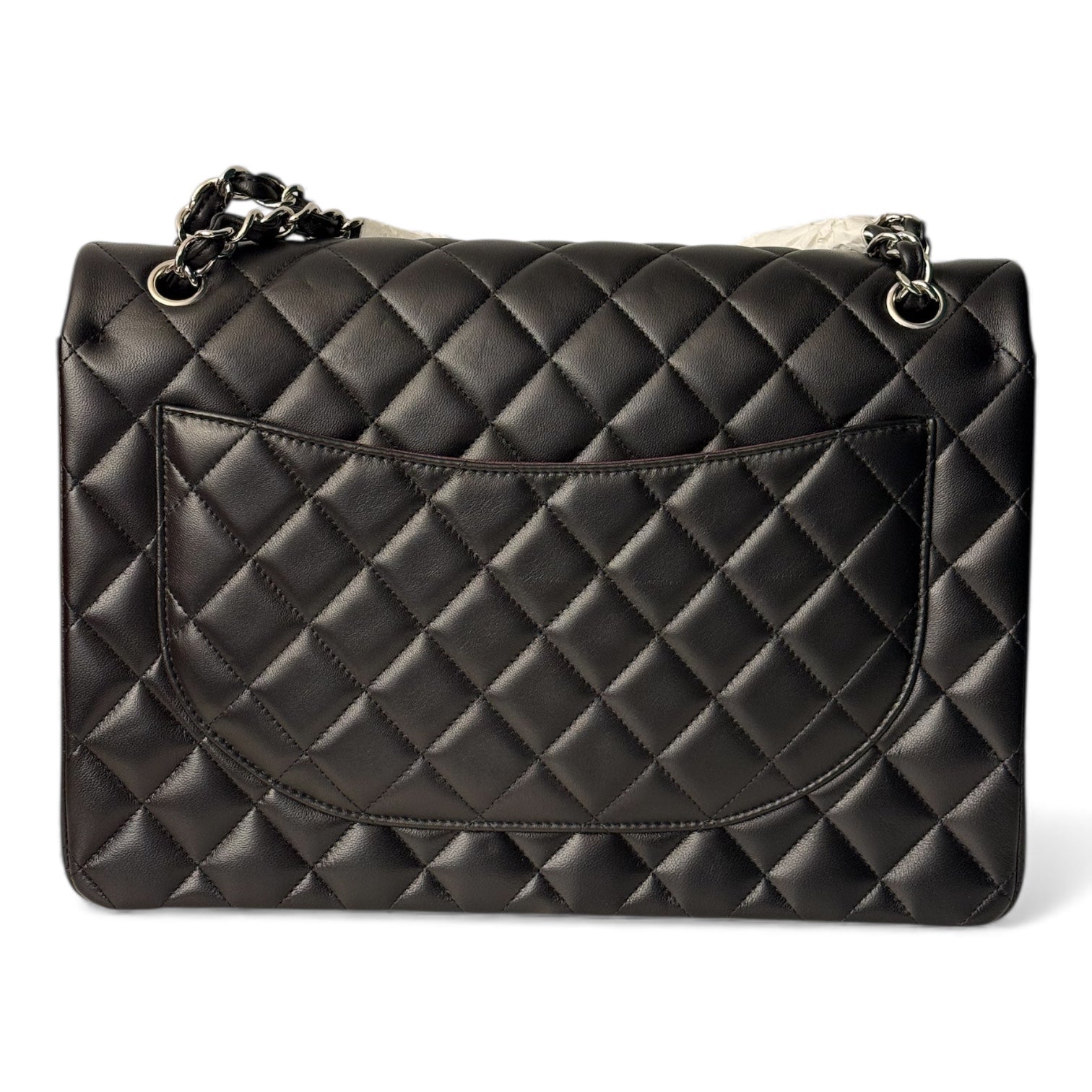 Chanel - Sac 11.12 Maxi en cuir d’agneau