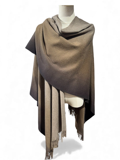 Hermès - Cape en cashmere TU