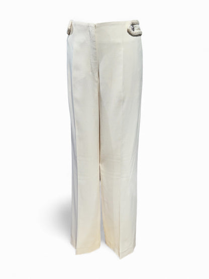 Chanel - Pantalon de tailleur brodé T38