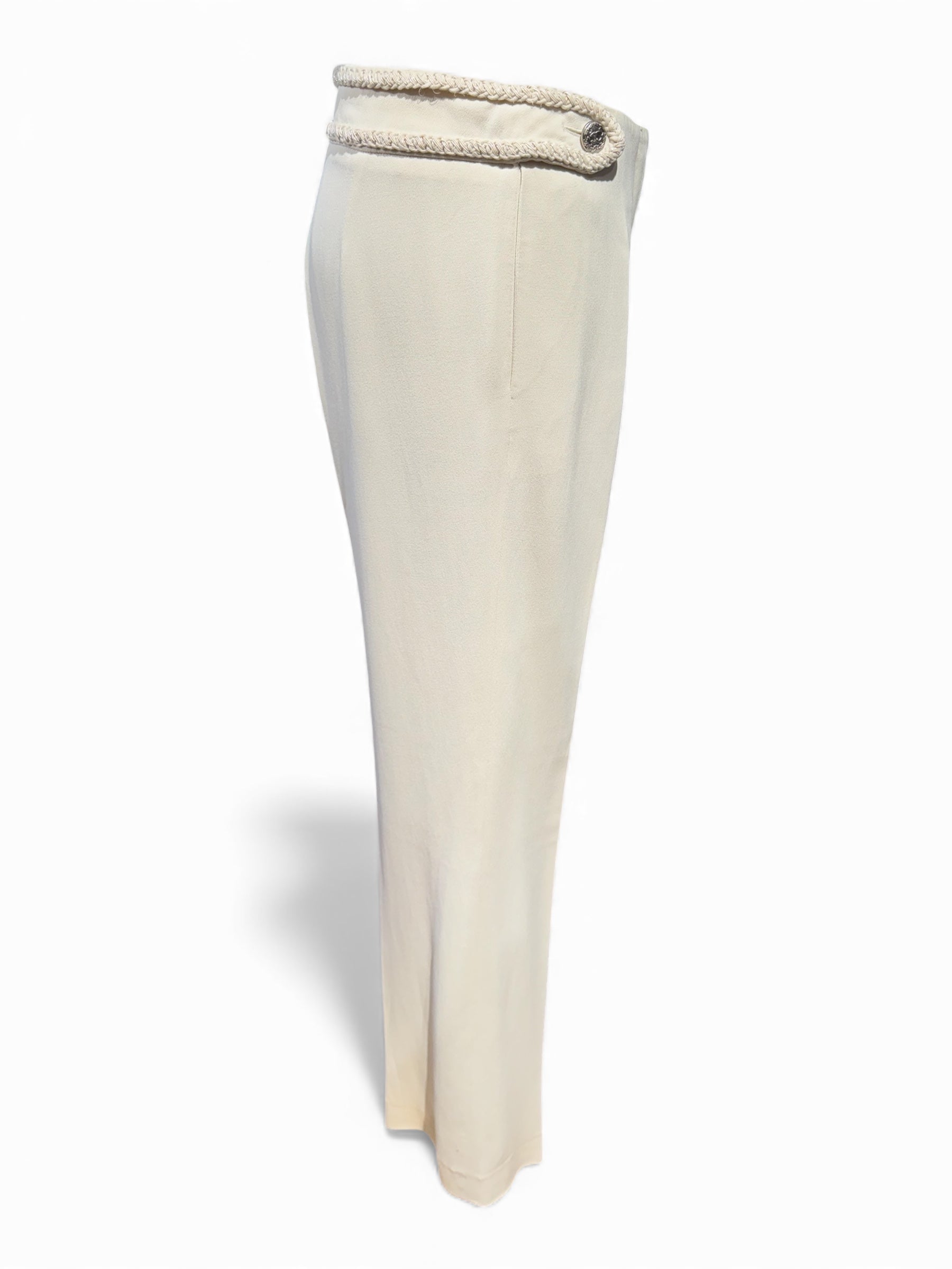 Chanel - Pantalon de tailleur brodé T38