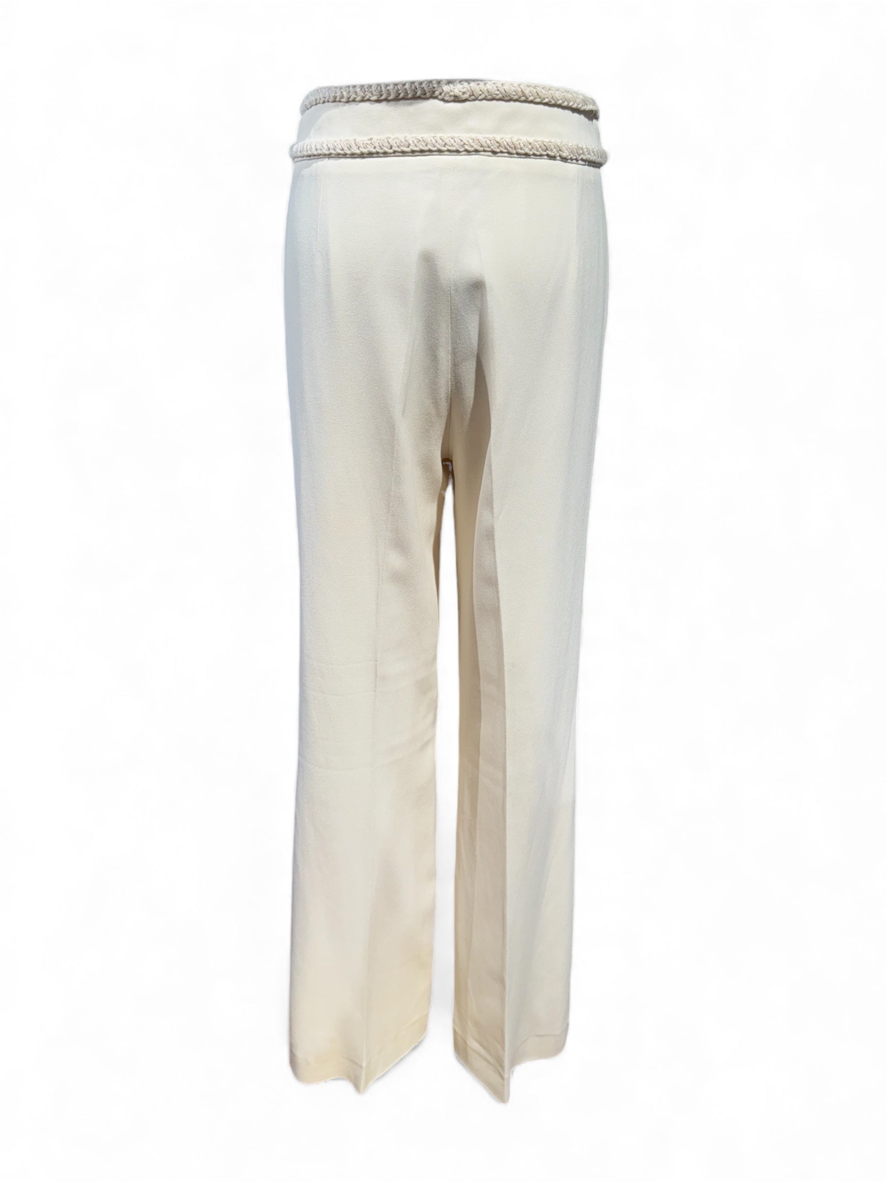Chanel - Pantalon de tailleur brodé T38