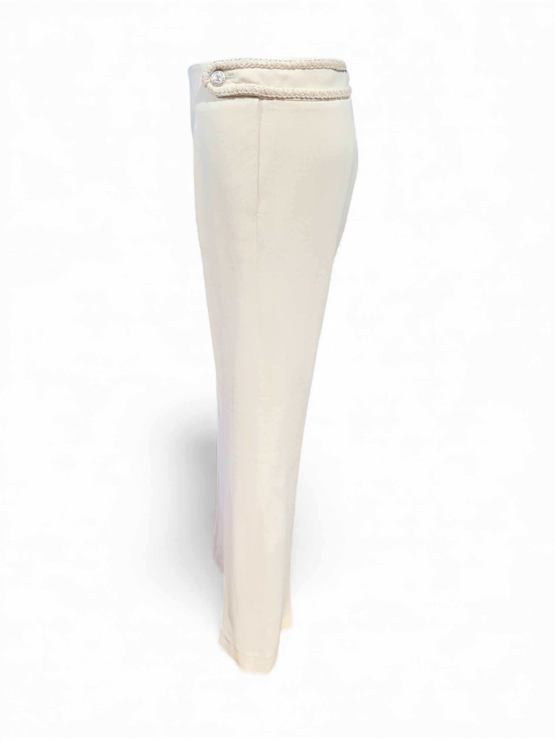 Chanel - Pantalon de tailleur brodé T38