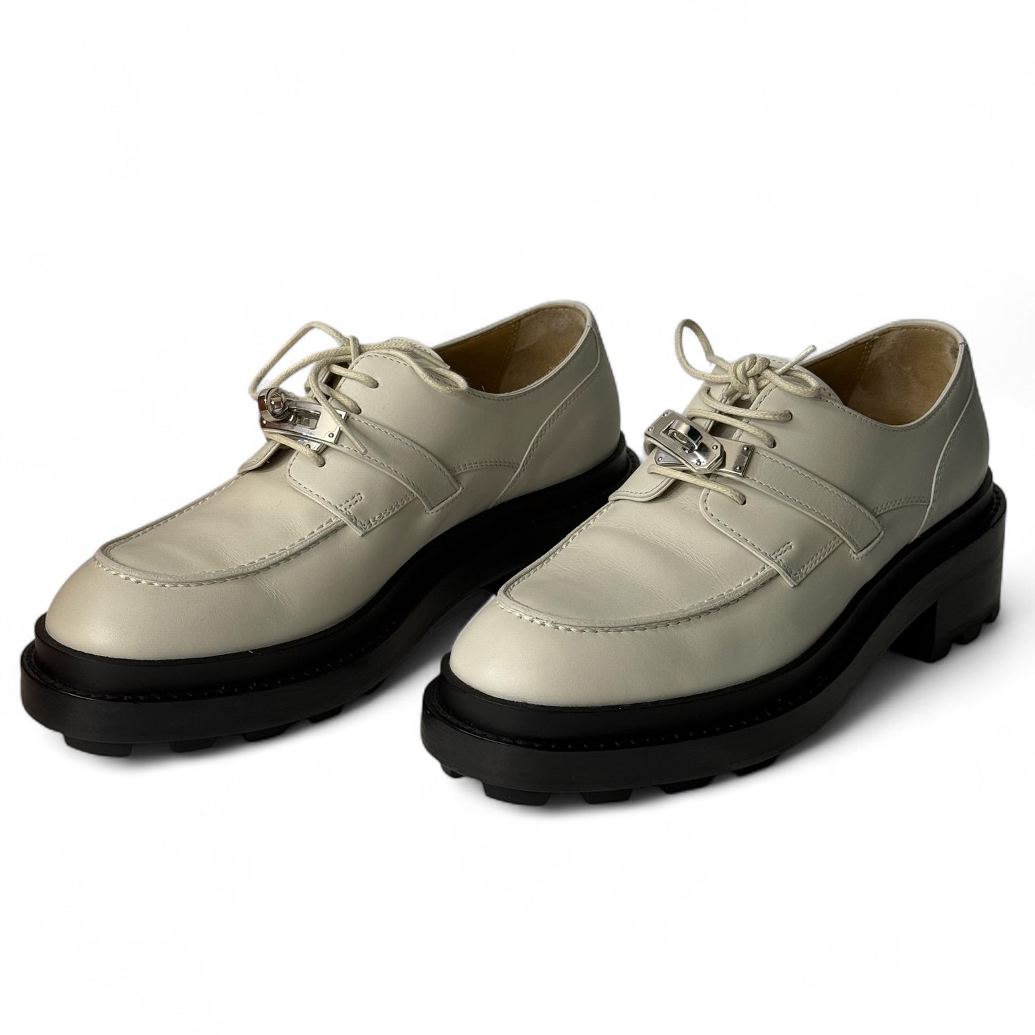 Hermès - Mocassins First T.37