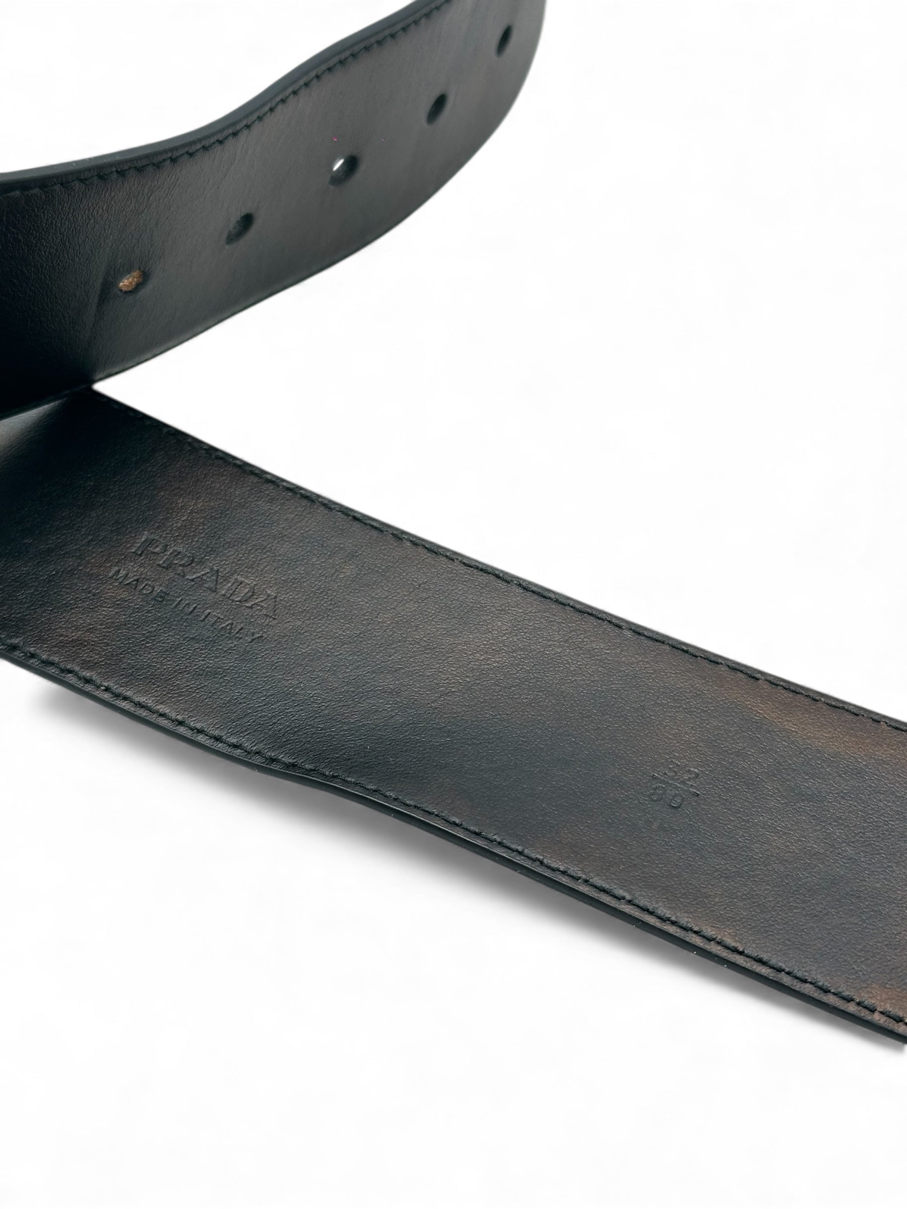 Prada - Ceinture noir T80