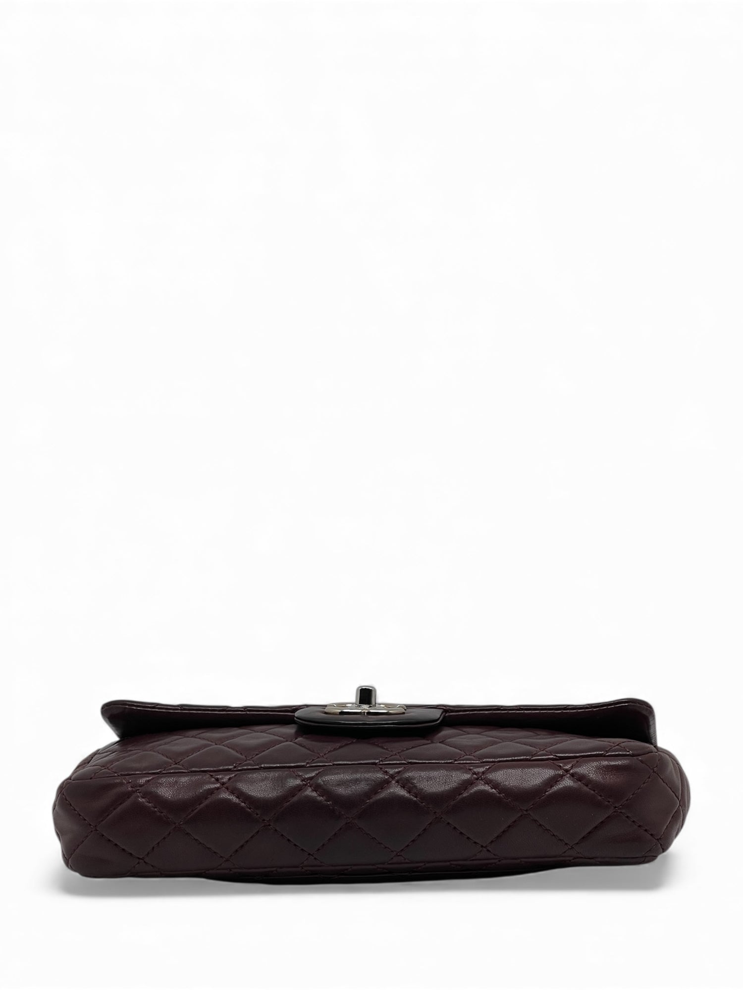 Chanel - Sac Bandoulière Classique cuir bordeaux
