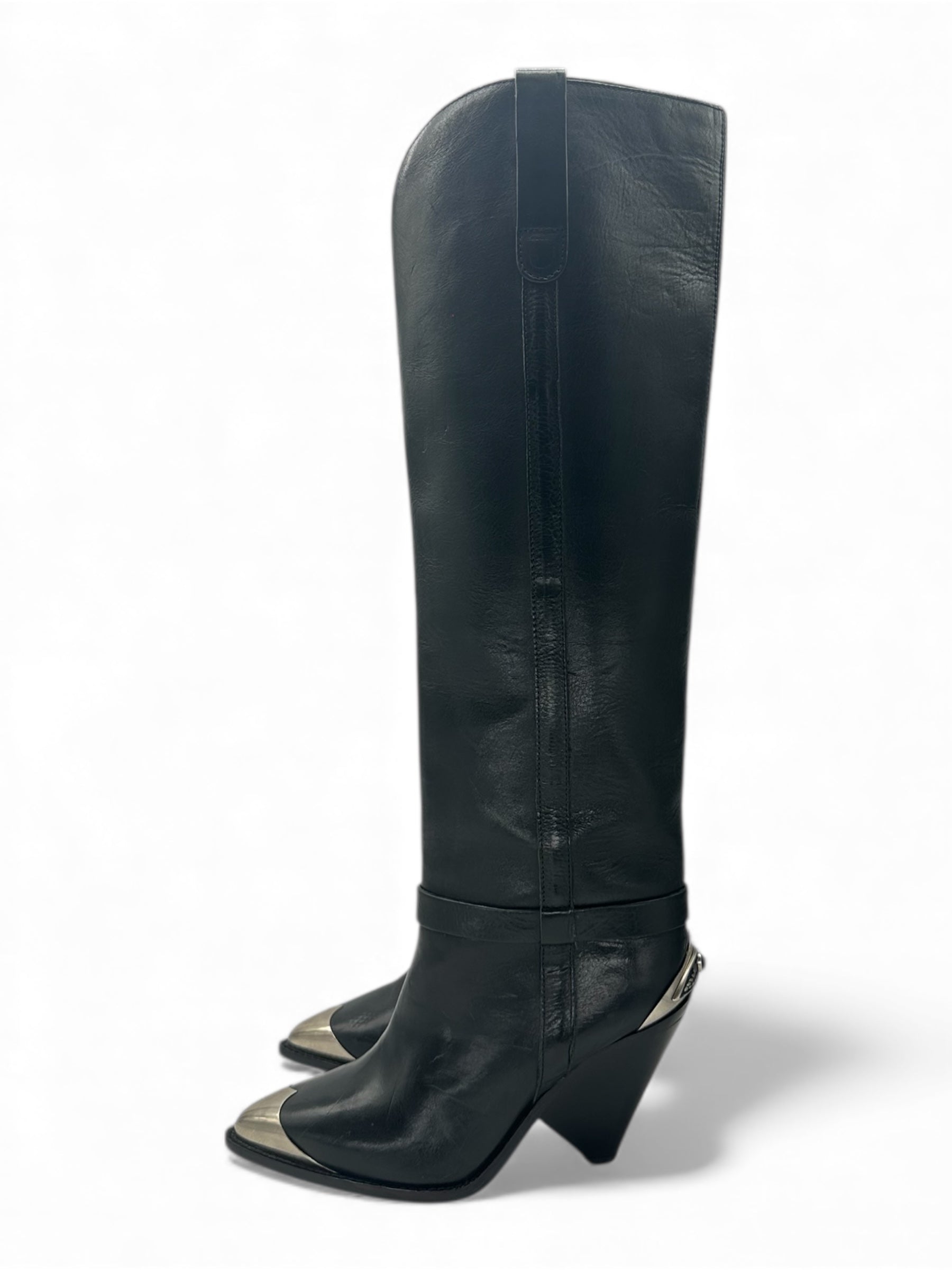 Isabel Marant - Black cowboy boots size 36