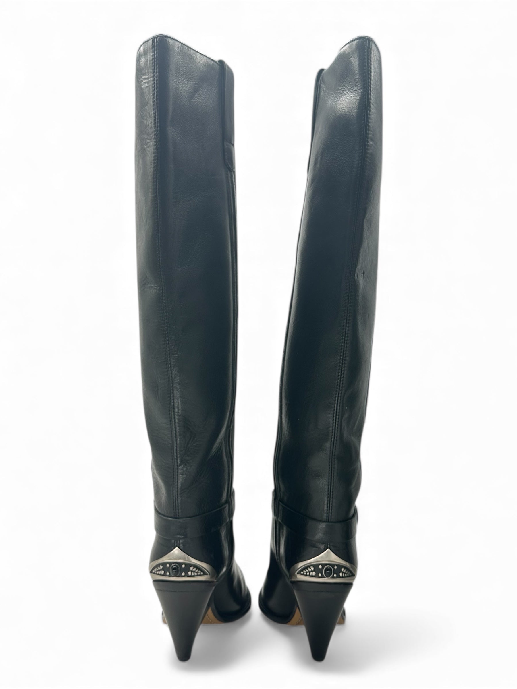 Isabel Marant - Black cowboy boots size 36