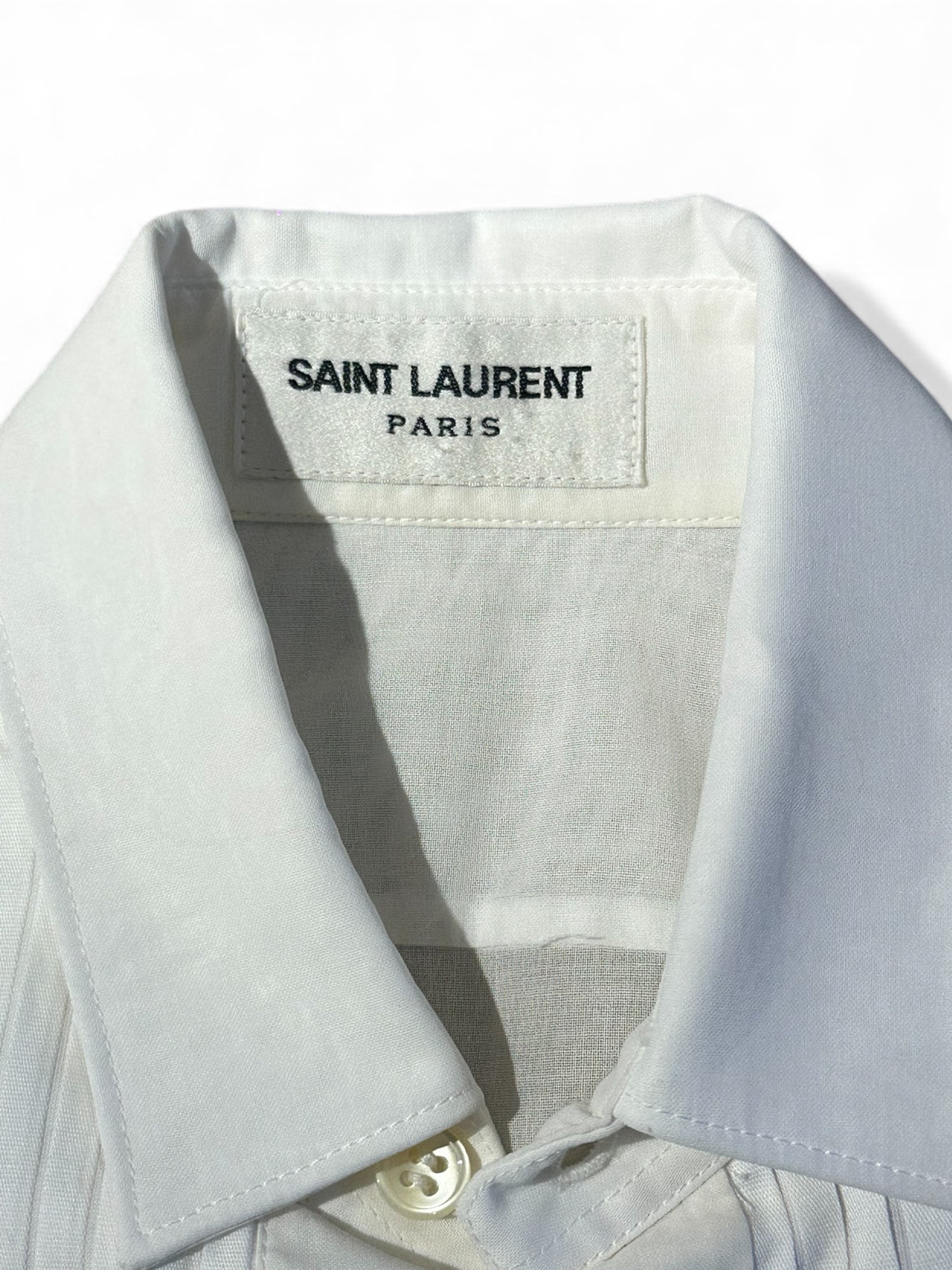 Saint Laurent - Chemise transparente T34