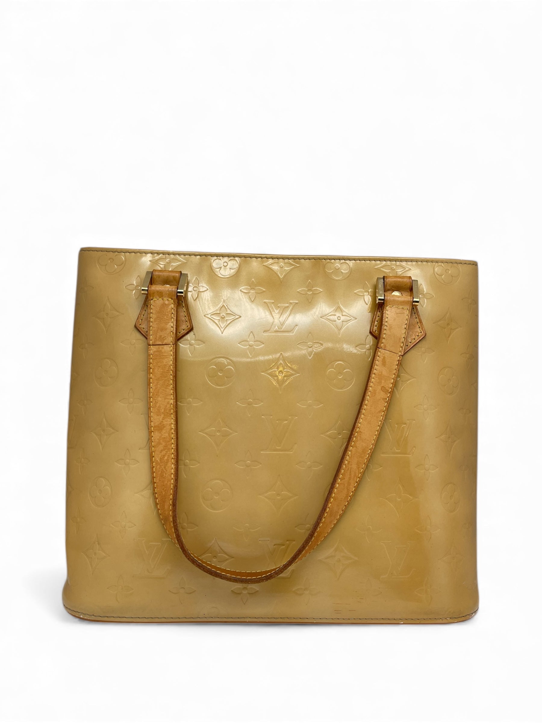 Louis Vuitton - Tasche mit eingeprägtem Monogramm in Gelb