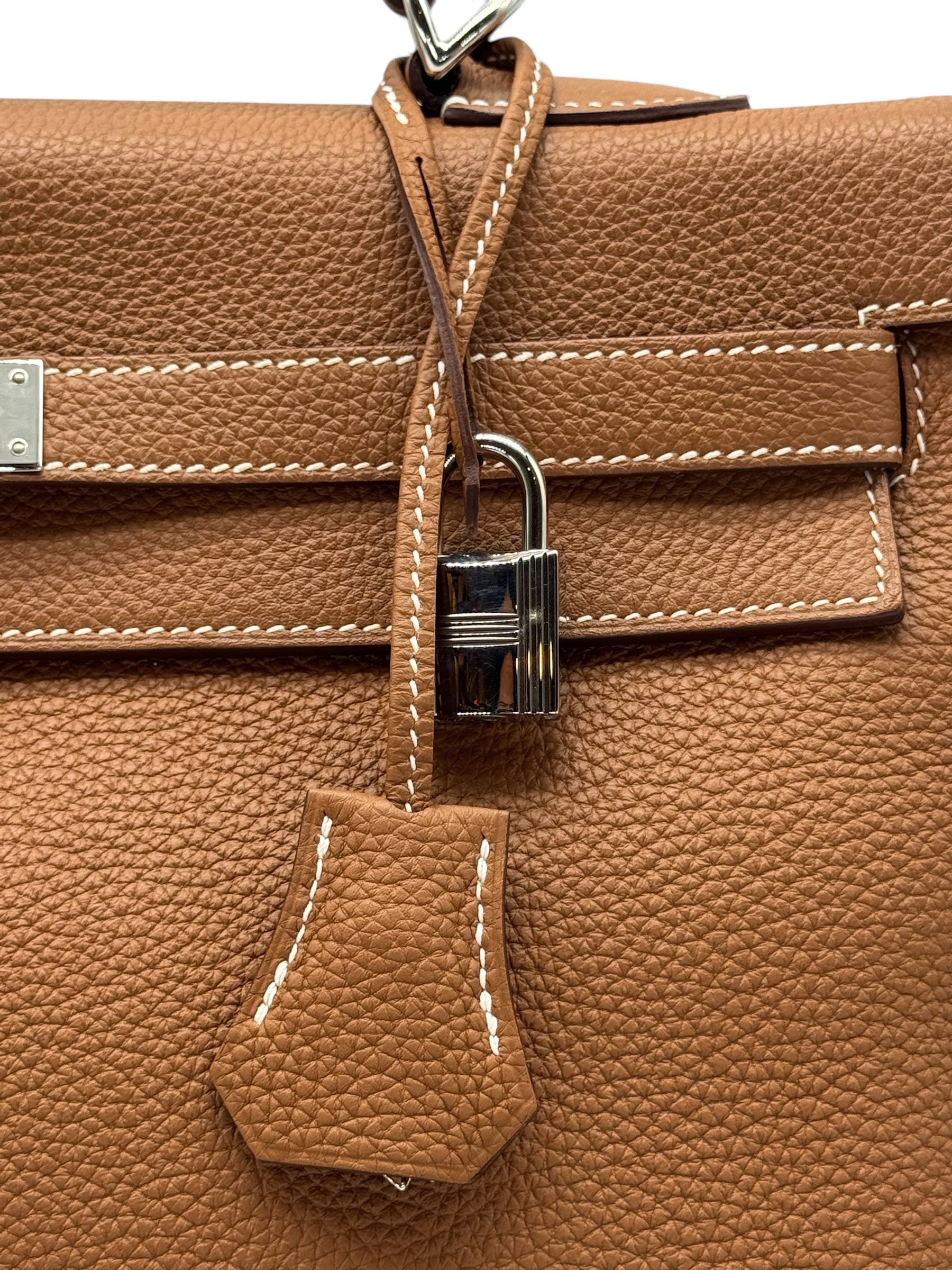 Hermès - Borsa Kelly 35 Gold Togo