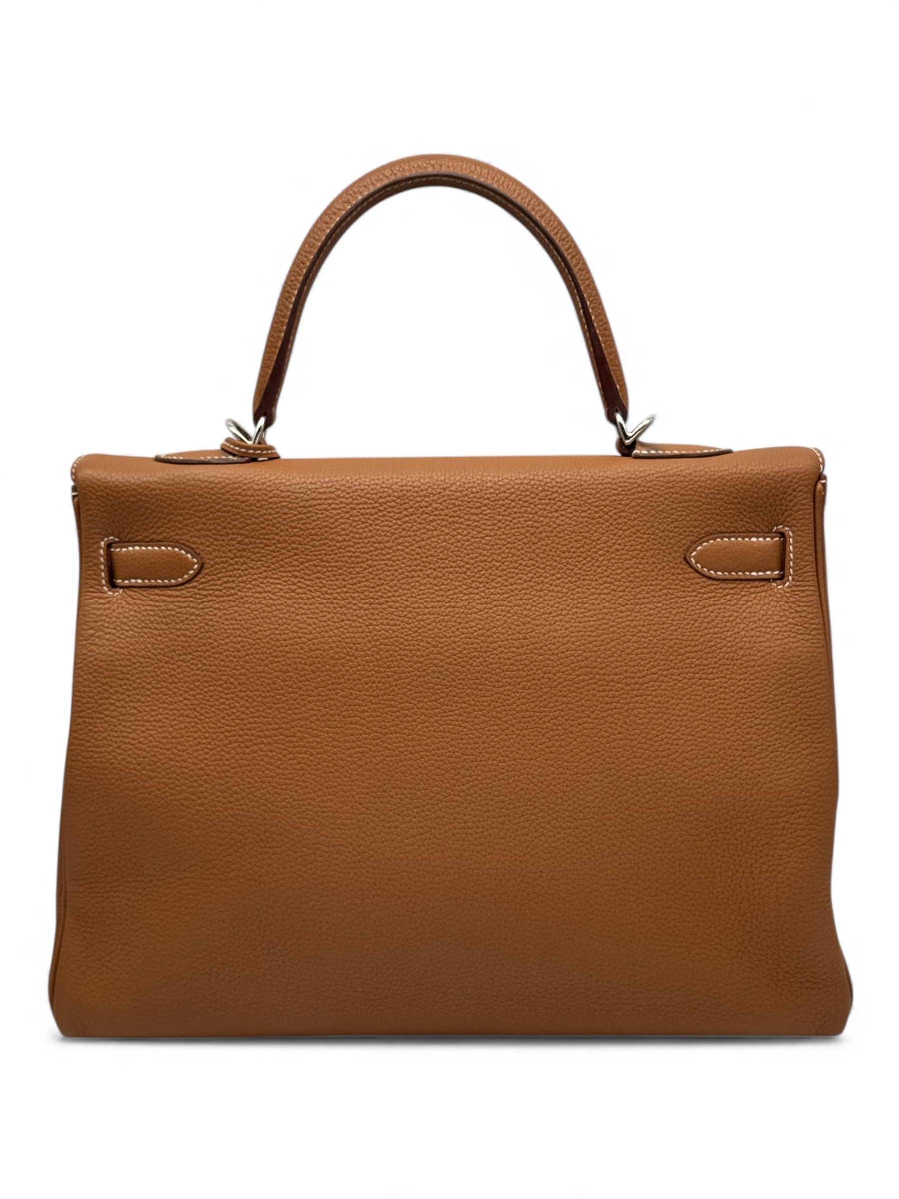 Hermès - Borsa Kelly 35 Gold Togo