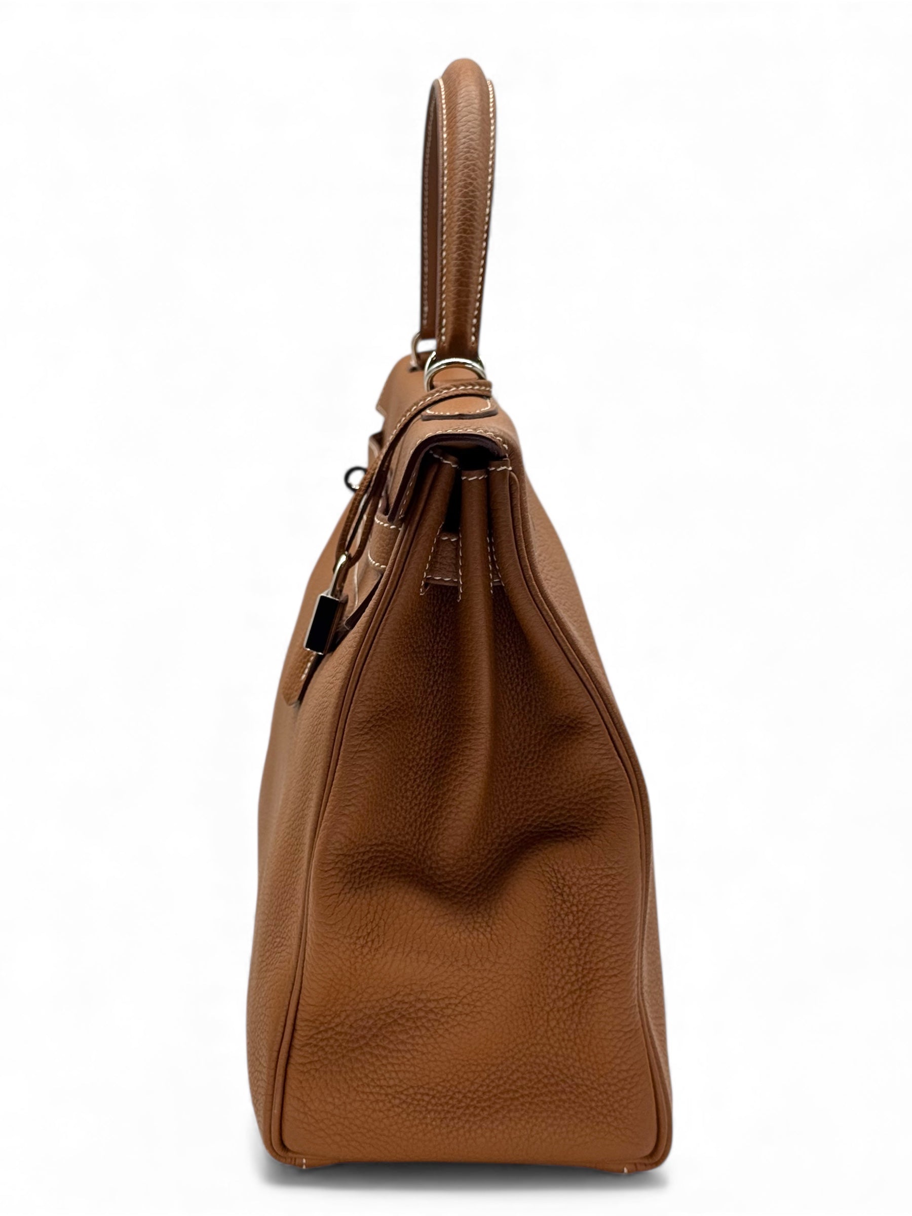 Hermès - Borsa Kelly 35 Gold Togo