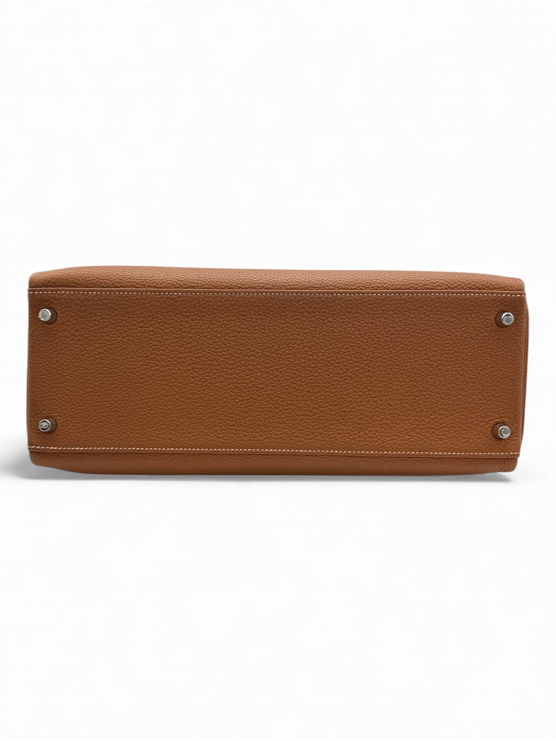 Hermès - Borsa Kelly 35 Gold Togo