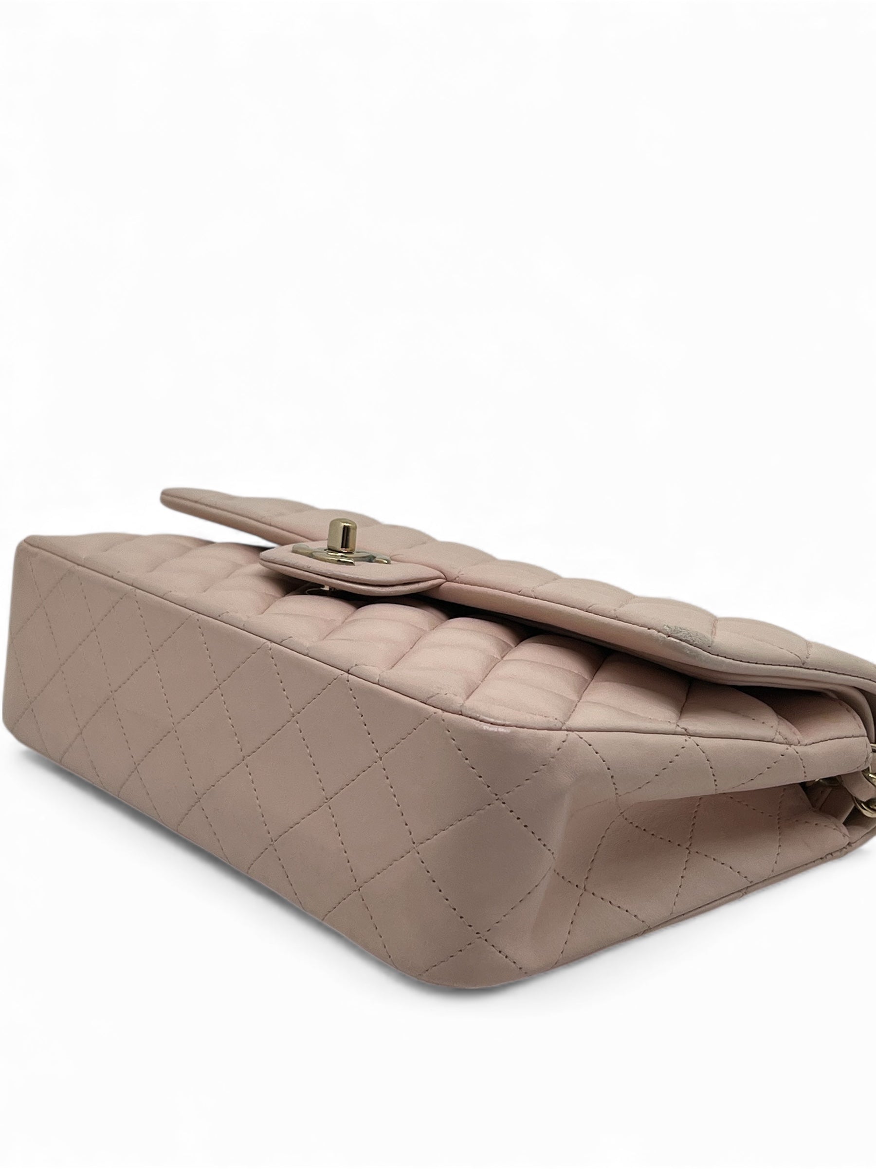 Chanel - Borsa Timeless 25 doppia patta rosa