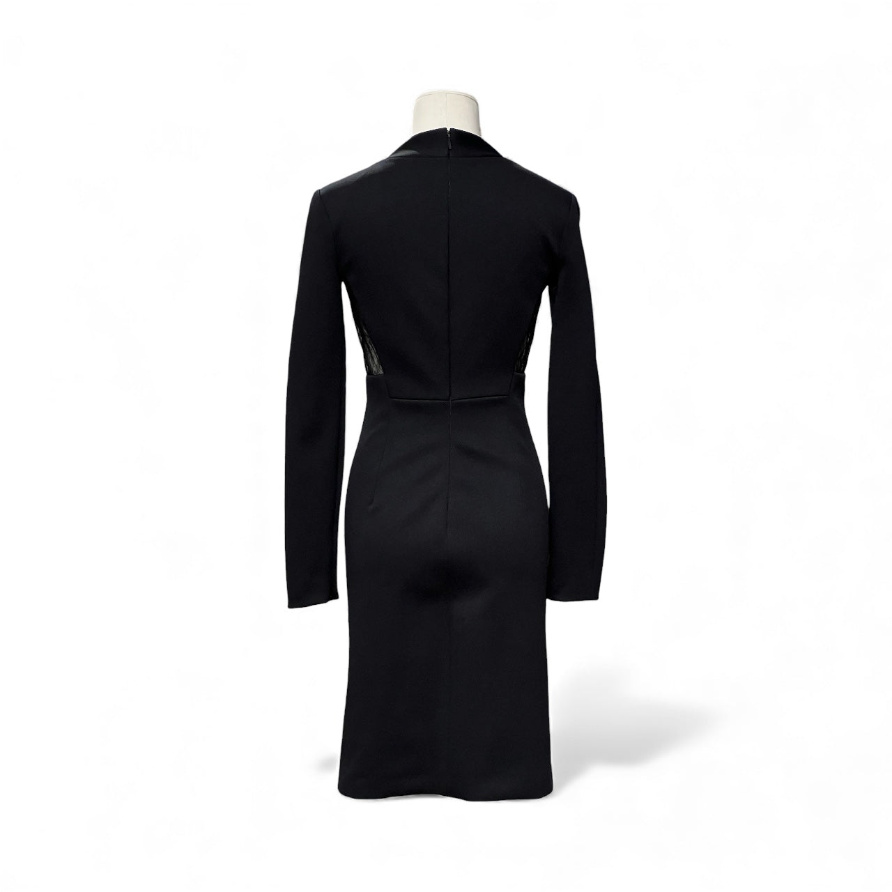 Gucci - Robe mi-longue noir T.36