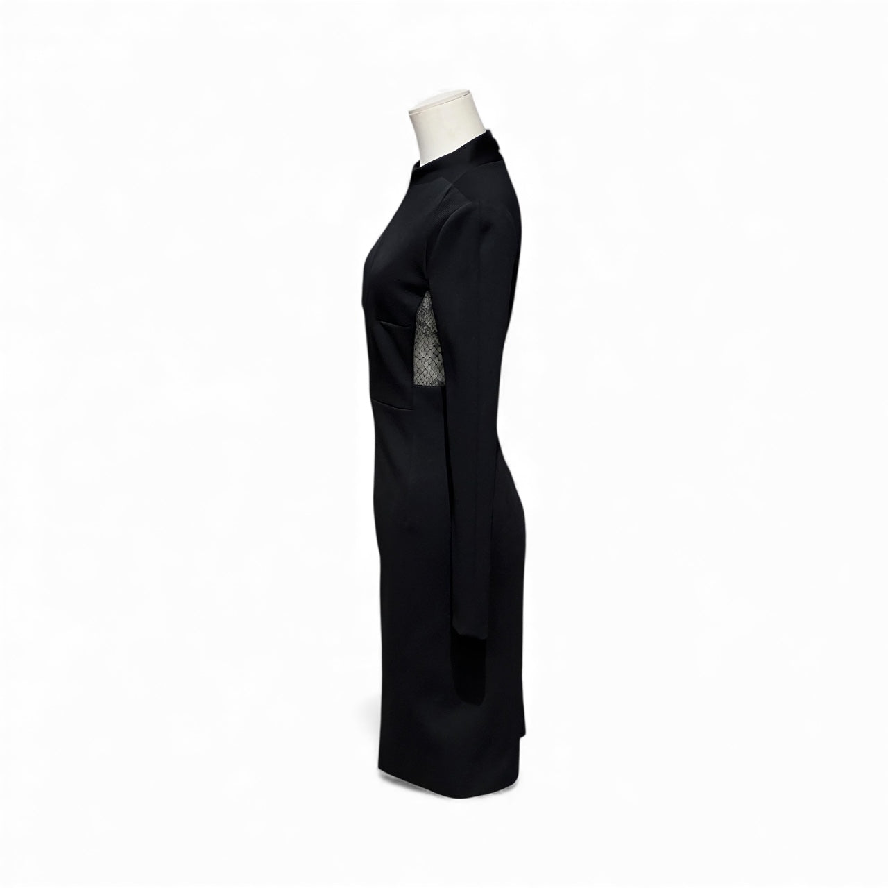 Gucci - Schwarzes knielanges Kleid Gr. 36