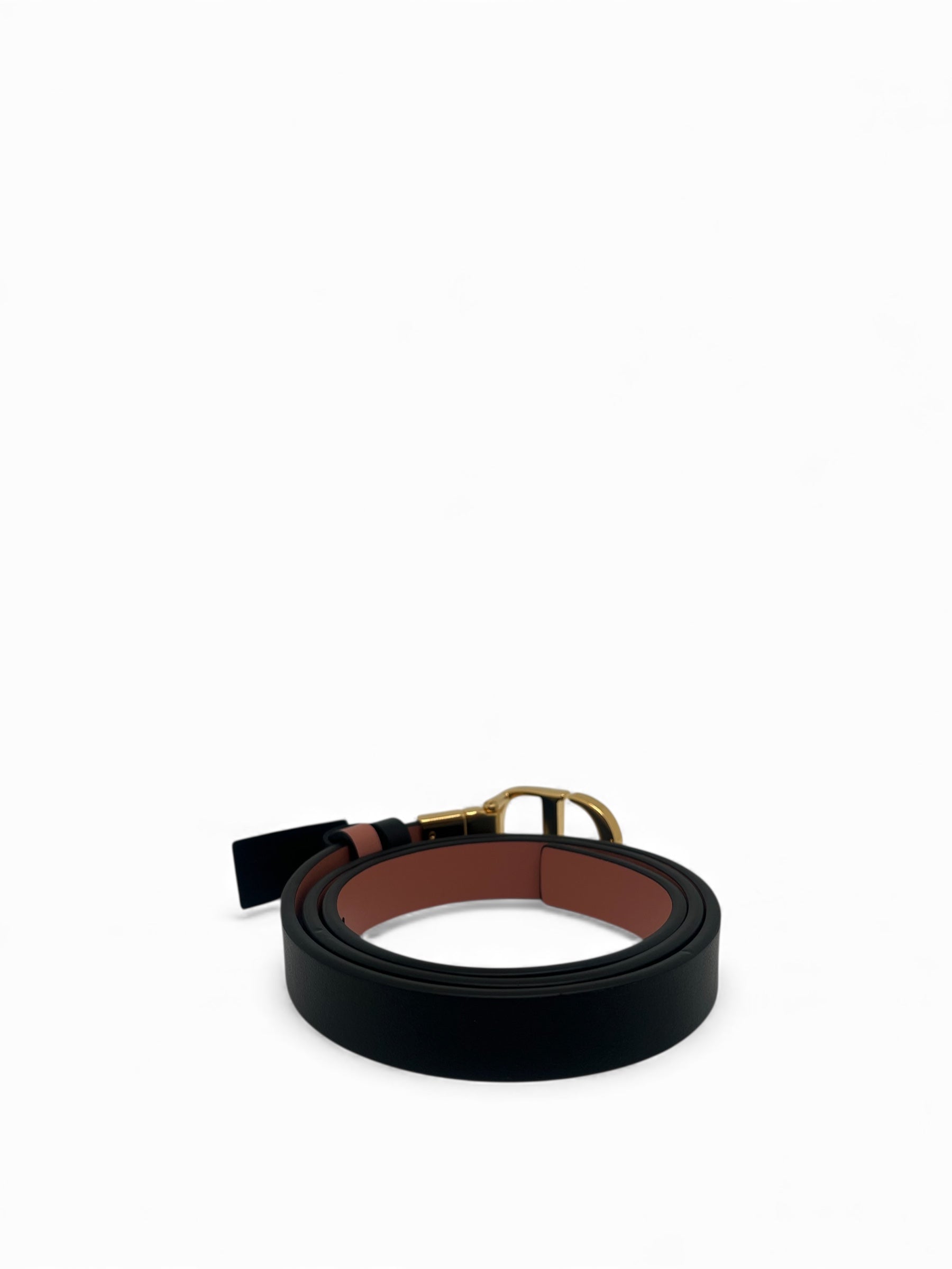Christian Dior - Ceinture en cuir double couleur