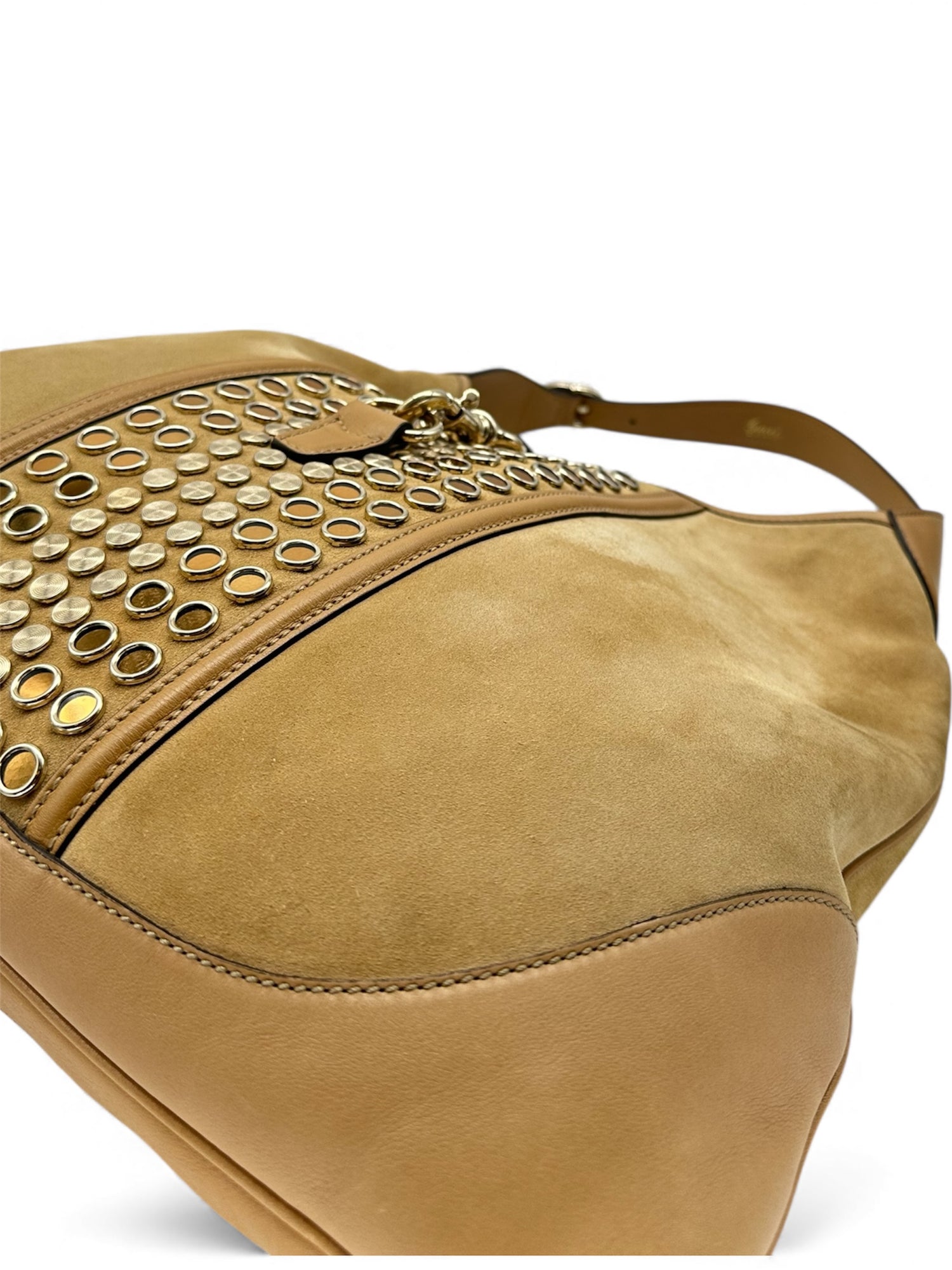 Gucci - Sac Jacquie en daim