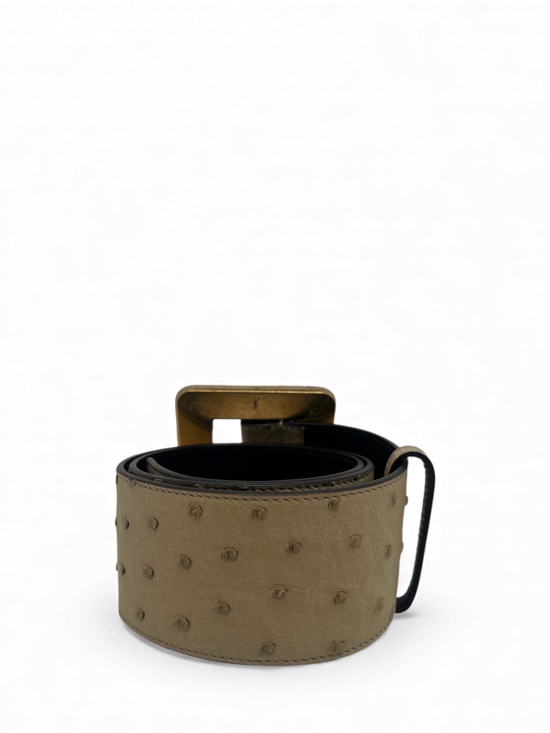 Yves Saint Laurent - Ceinture en cuir exotique T.70