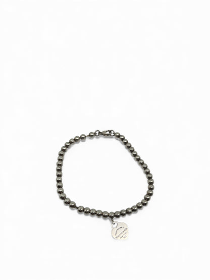 Tiffany &amp; Co - Bracelet de perles en argent T.M