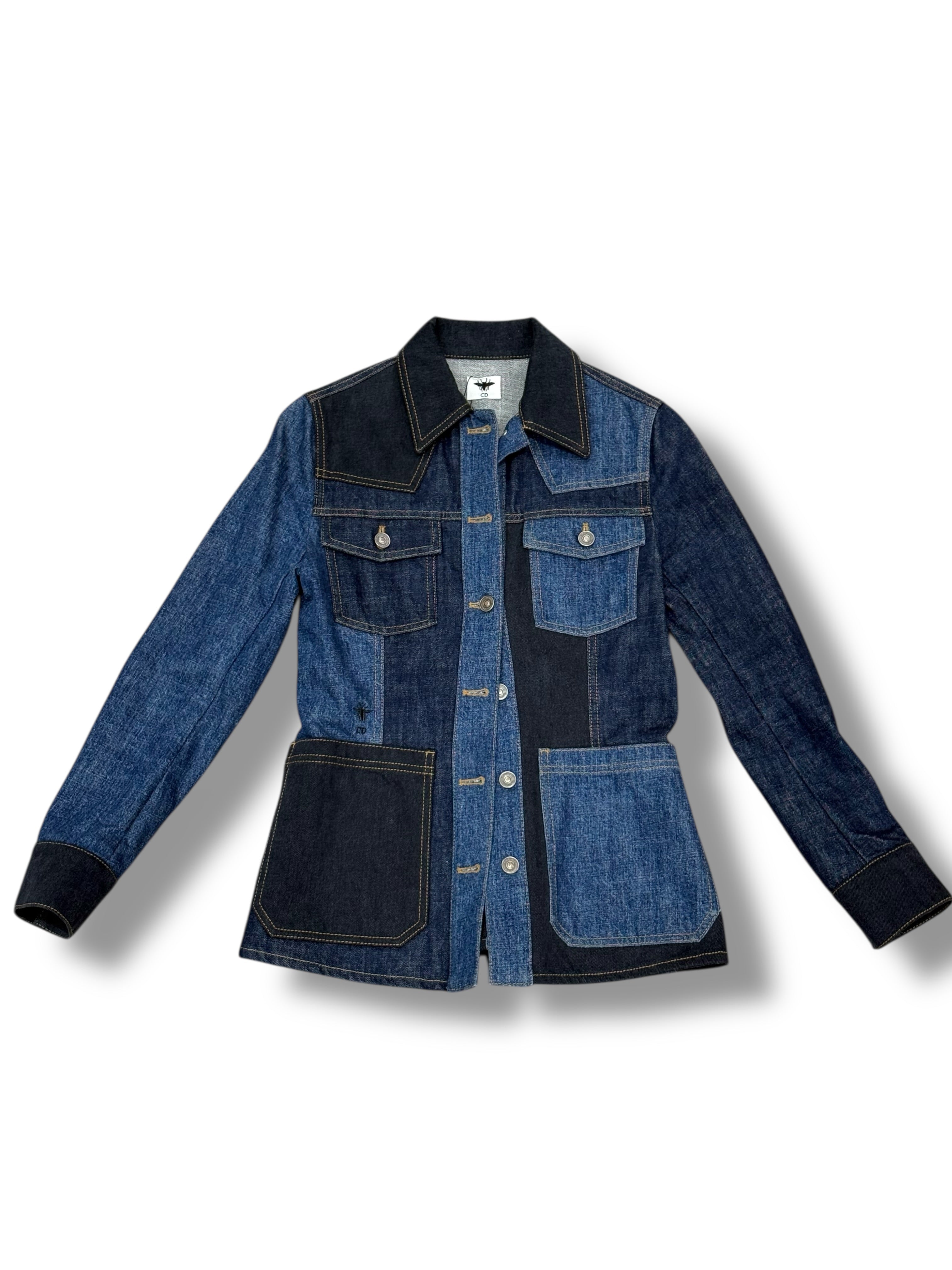 Dior - Veste denim structurée T36