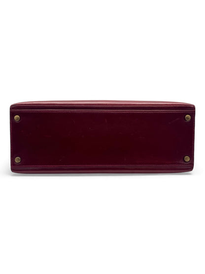 Hermès - Sac Kelly 32 Box Rouge H