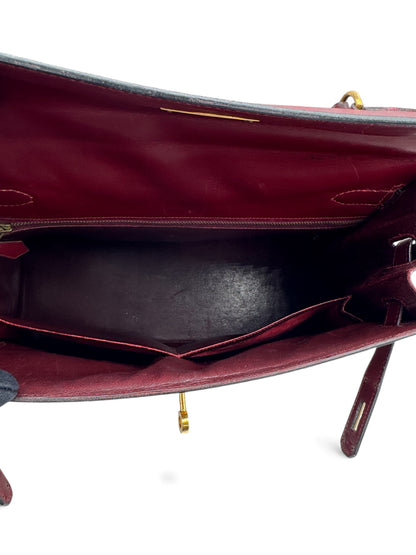 Hermès - Sac Kelly 32 Box Rouge H