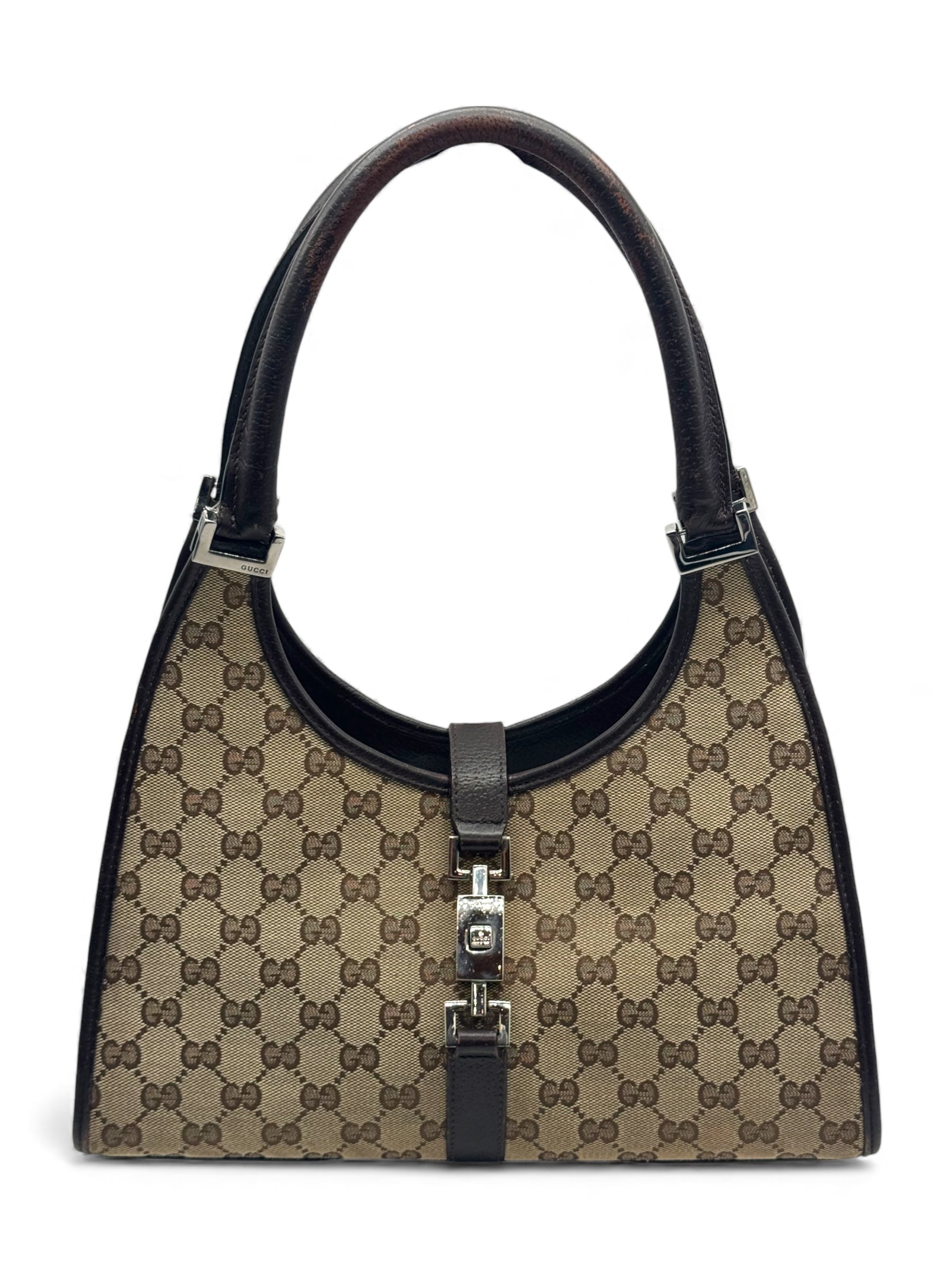 Gucci - Jackie canvas bag