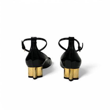 Louis Vuitton - Escarpins talon fleur monogram