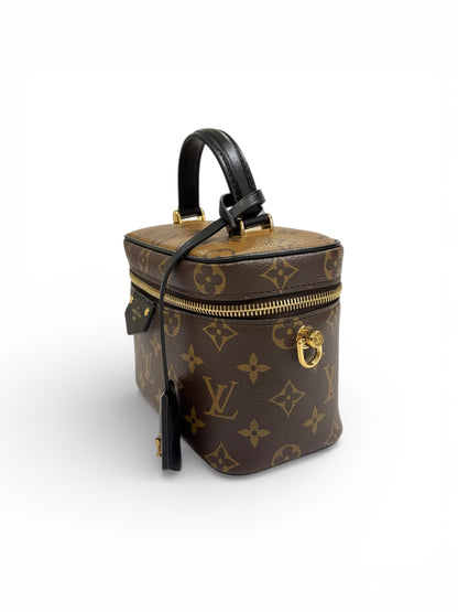 Louis Vuitton - Sac Vanity PM toile Monogram Reverse