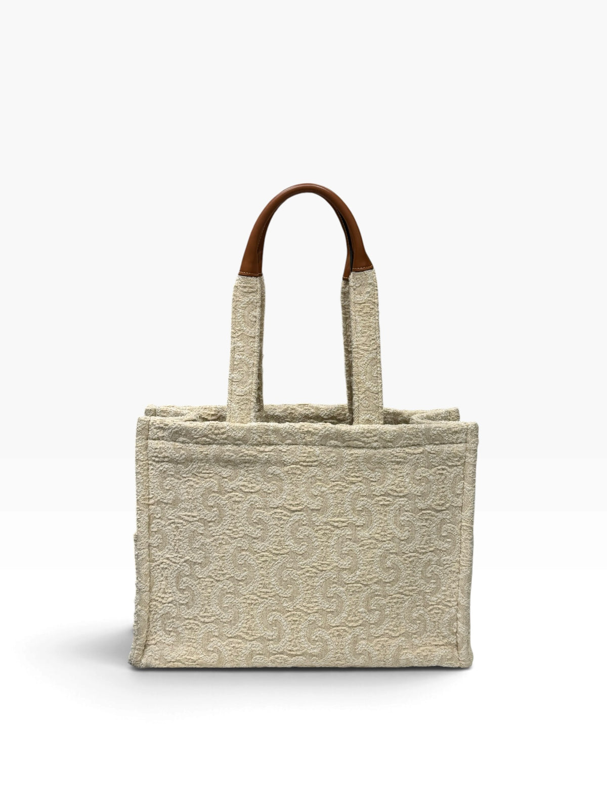 Céline - tote bag Thais en laine brodée