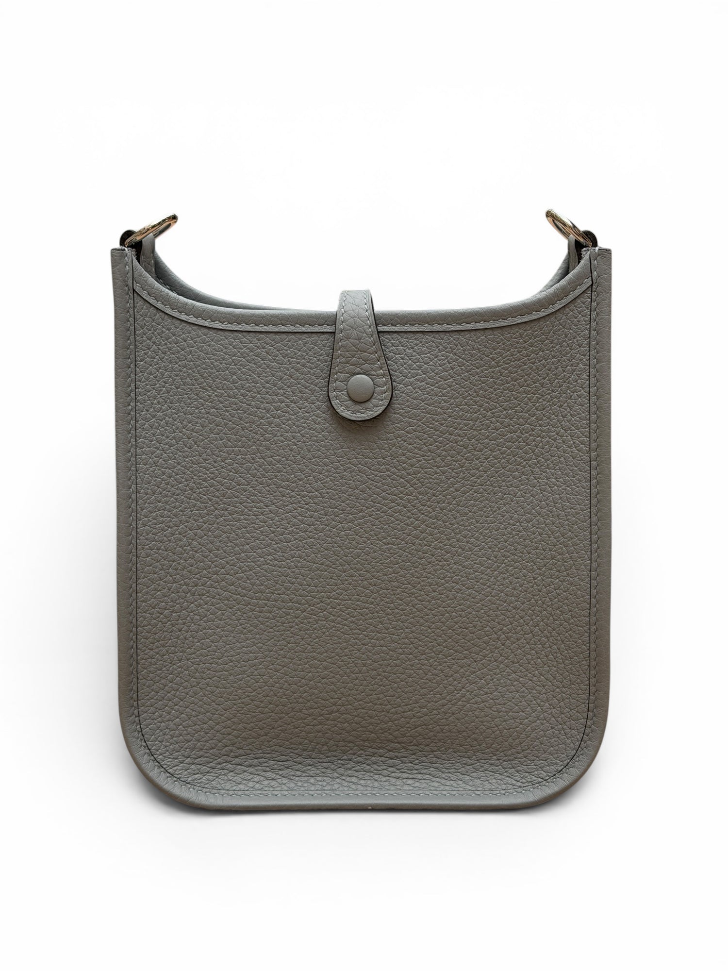 Hermès - Sac Mini Evelyne 16 Gris Perle