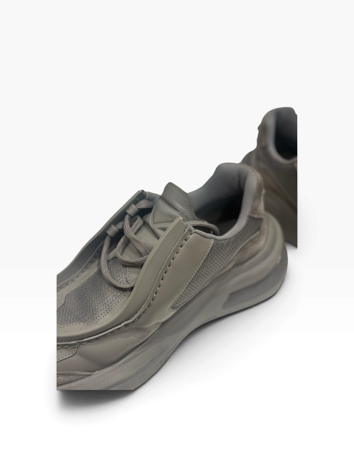Prada - Basket Systeme Gris T41