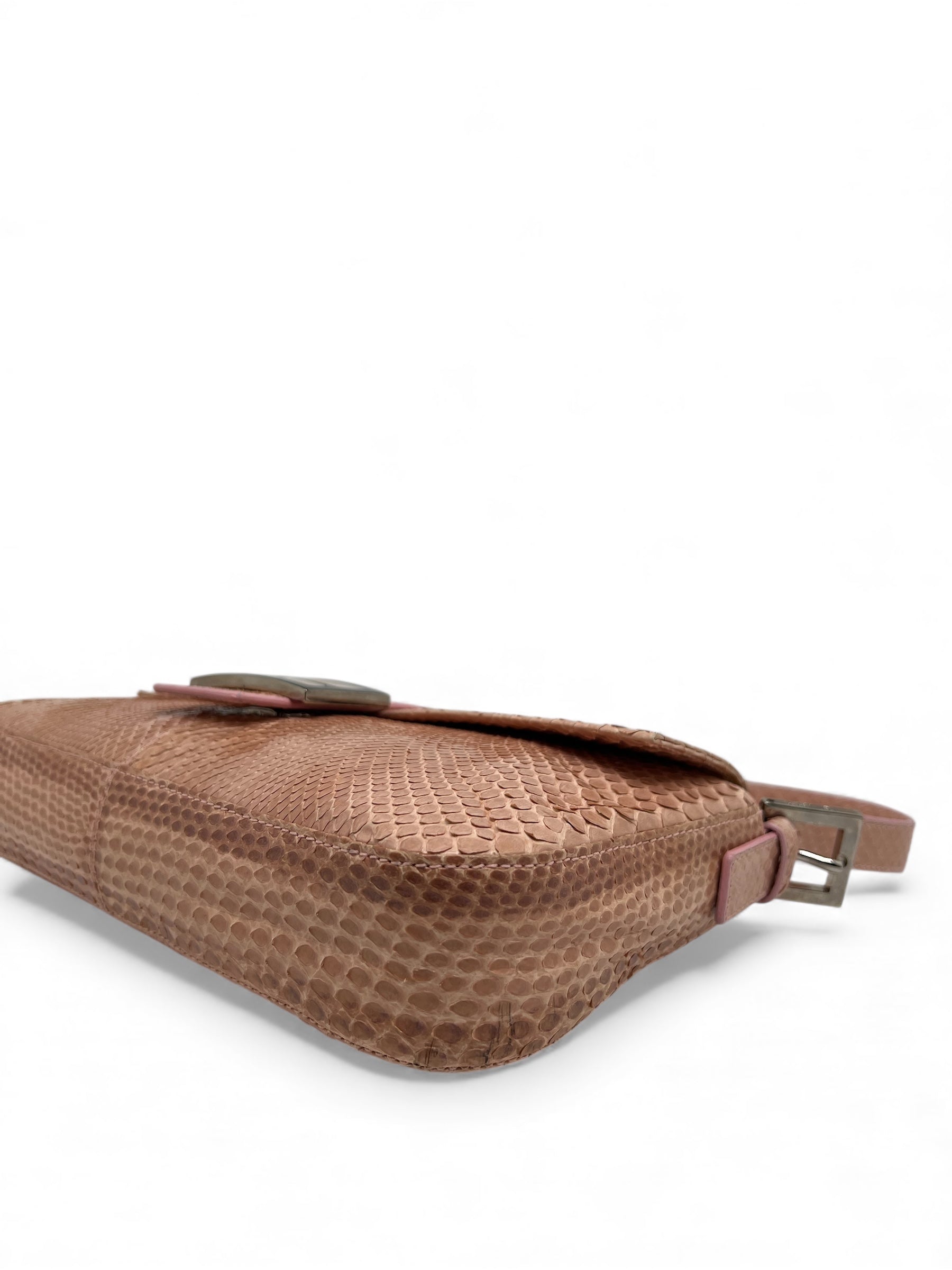 Fendi - Borsa Baguette in pitone