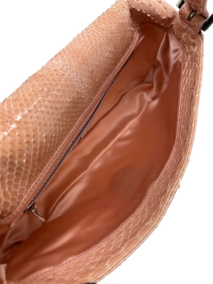 Fendi - Sac Baguette en python