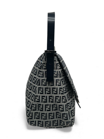 Fendi - Sac Mamma Baguette bleu