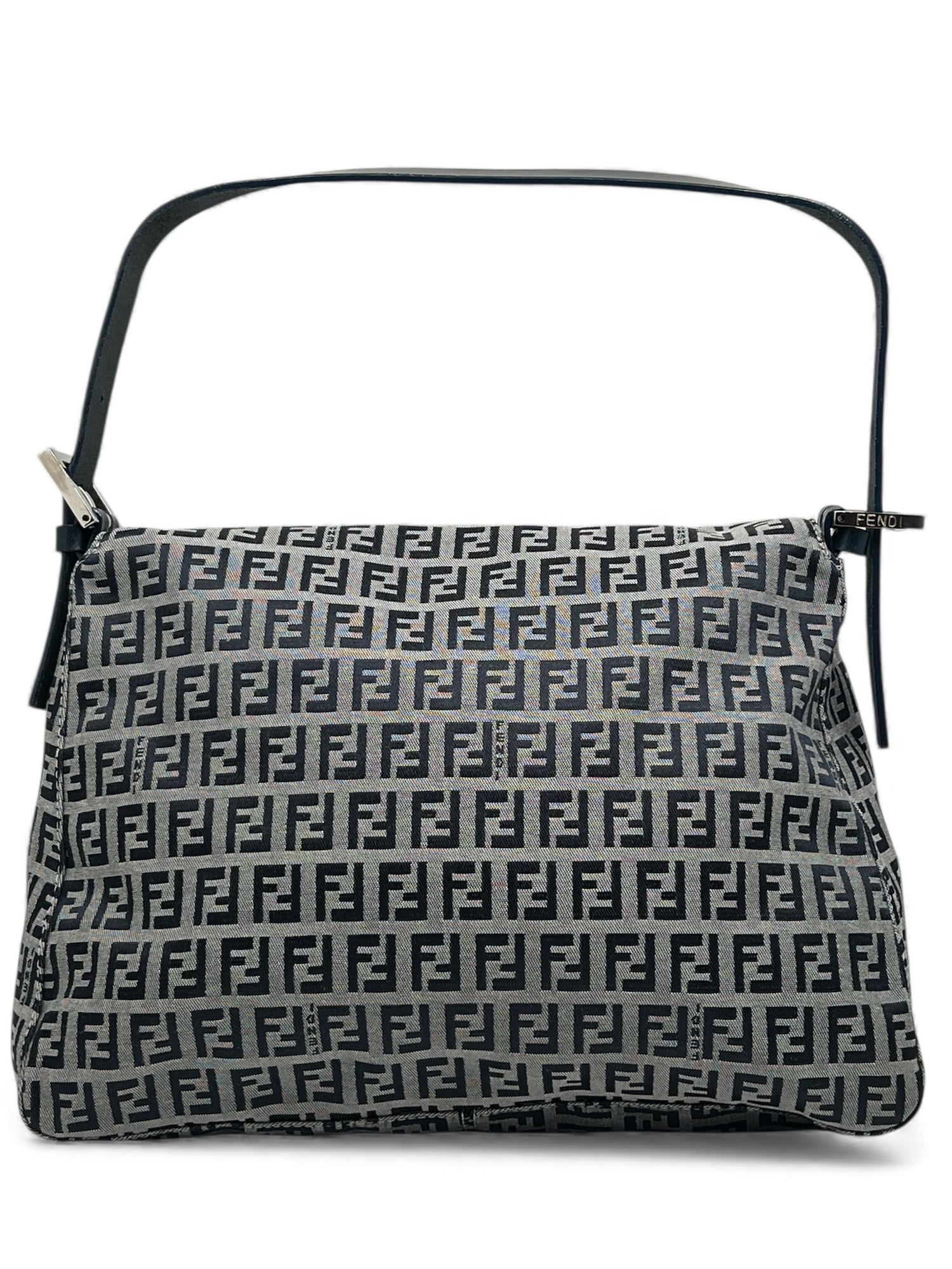 Fendi - Sac Mamma Baguette bleu