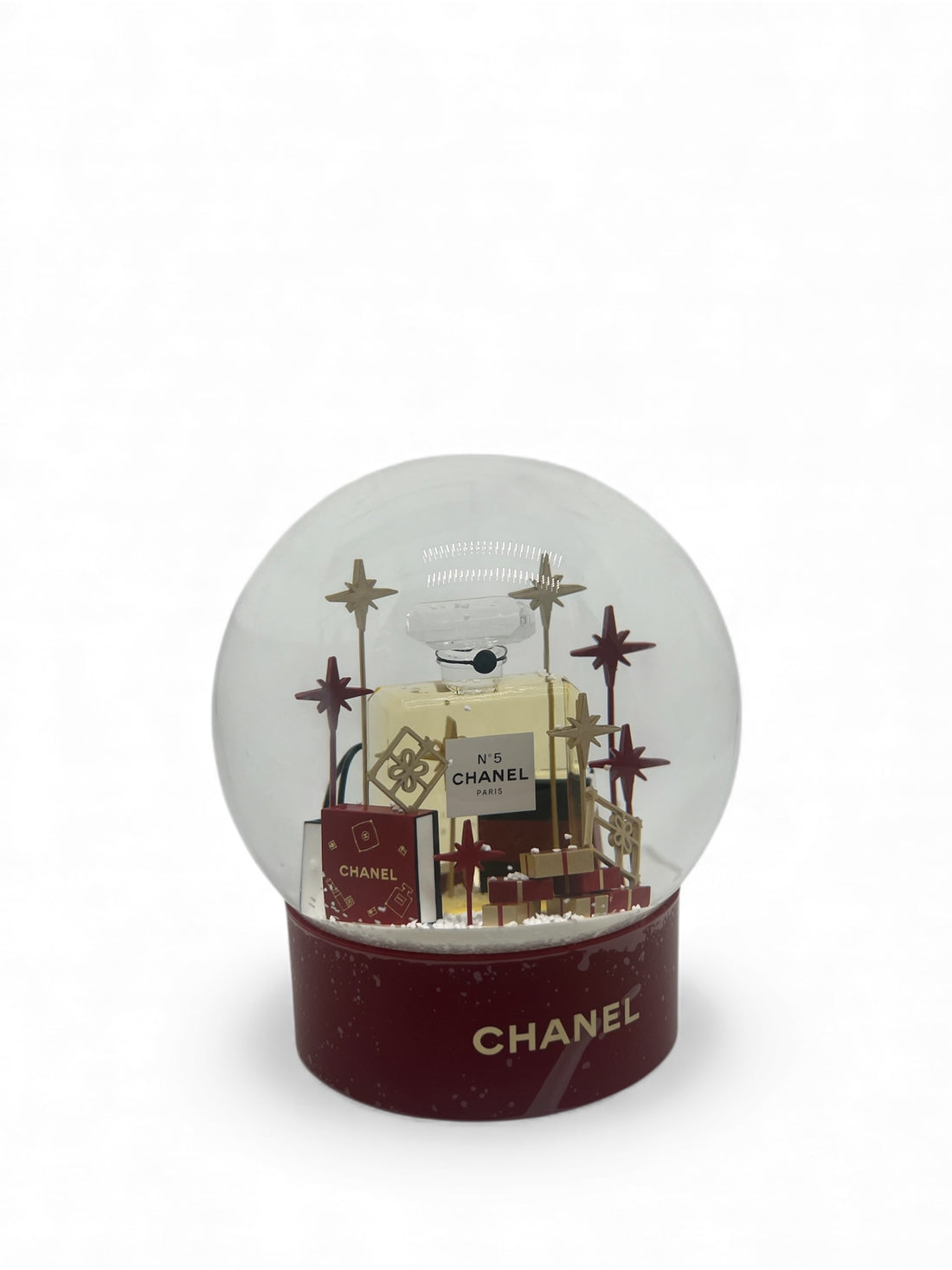 Chanel - Boule à neige rouge