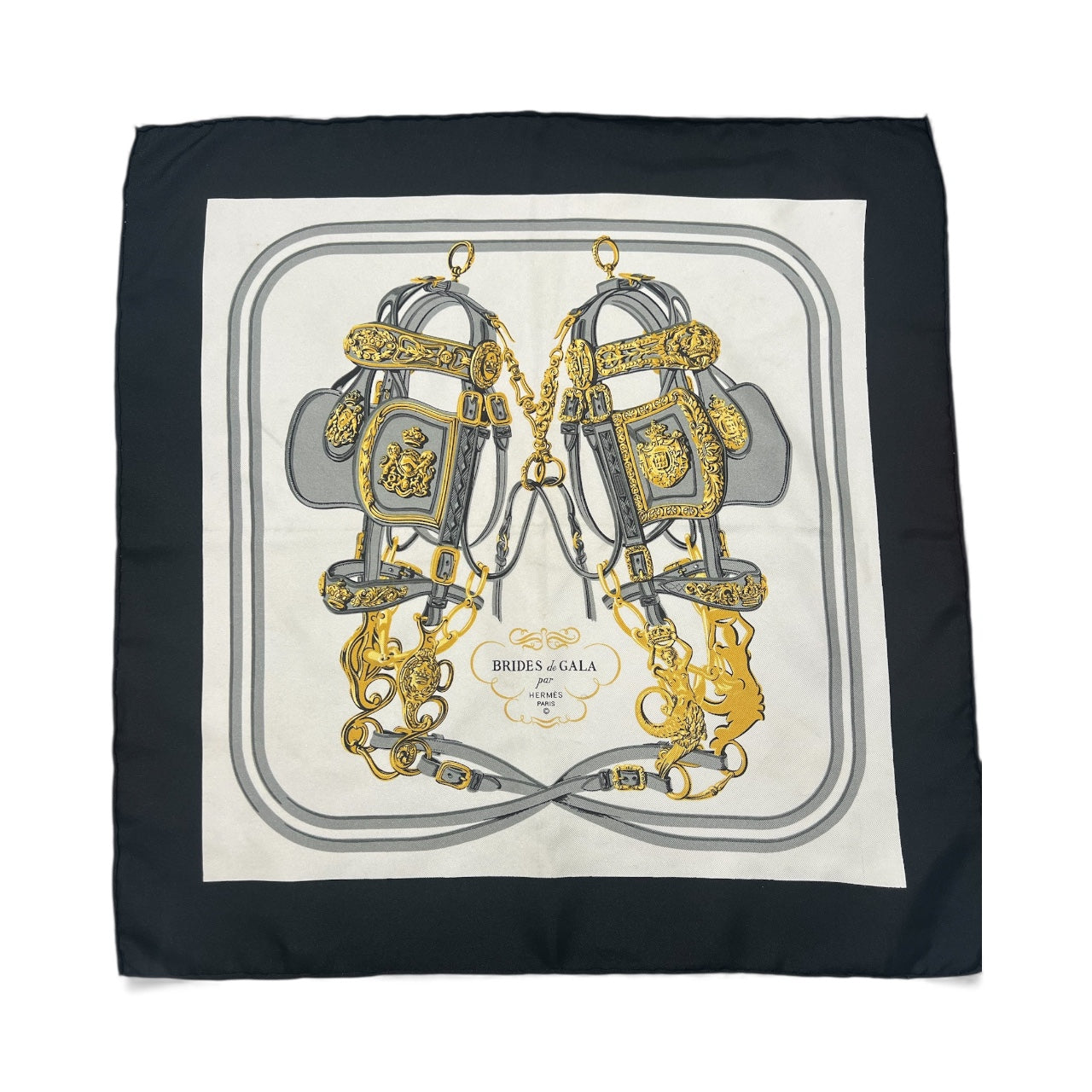 Hermès - Foulard en soie gavroche 45