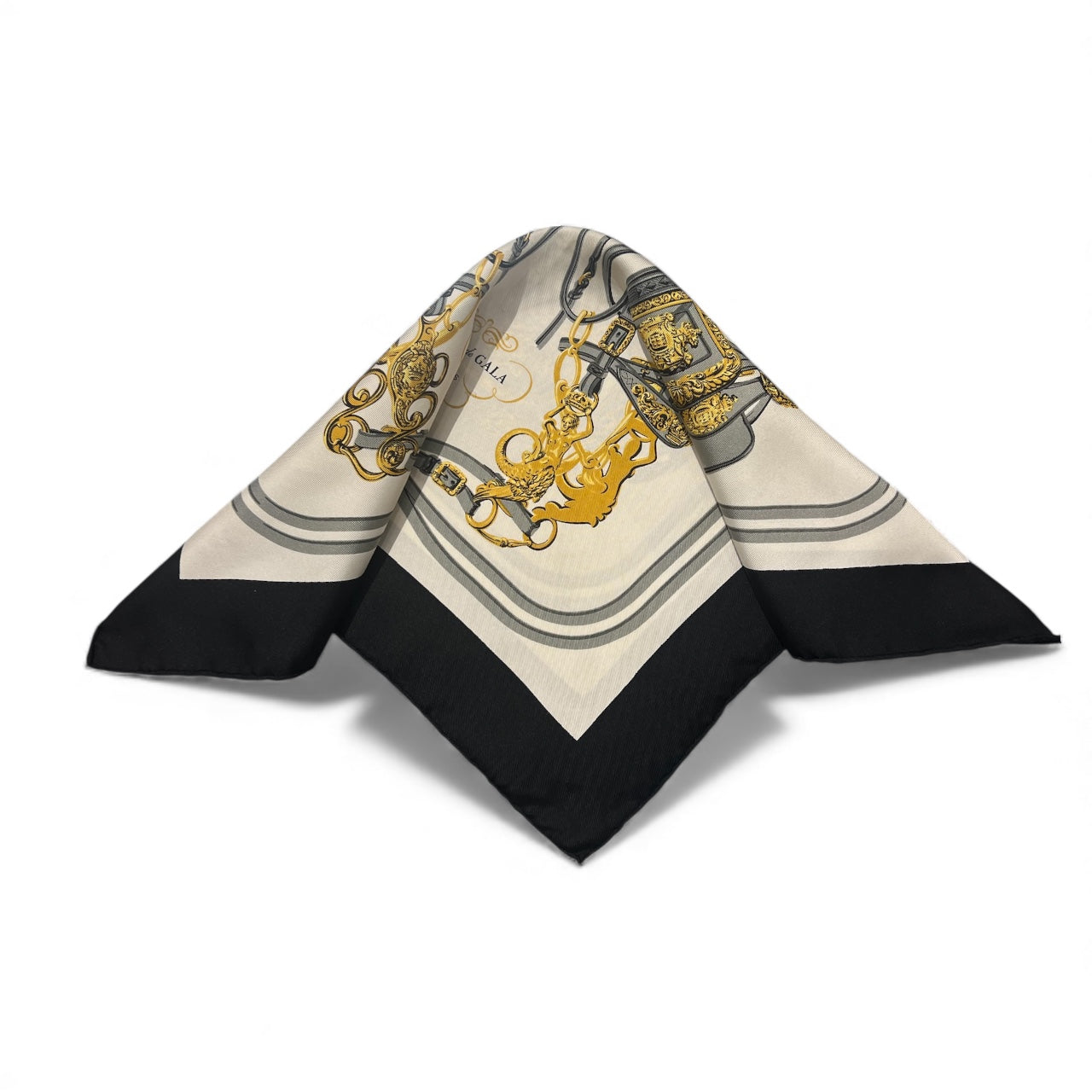 Hermès - Foulard en soie gavroche 45