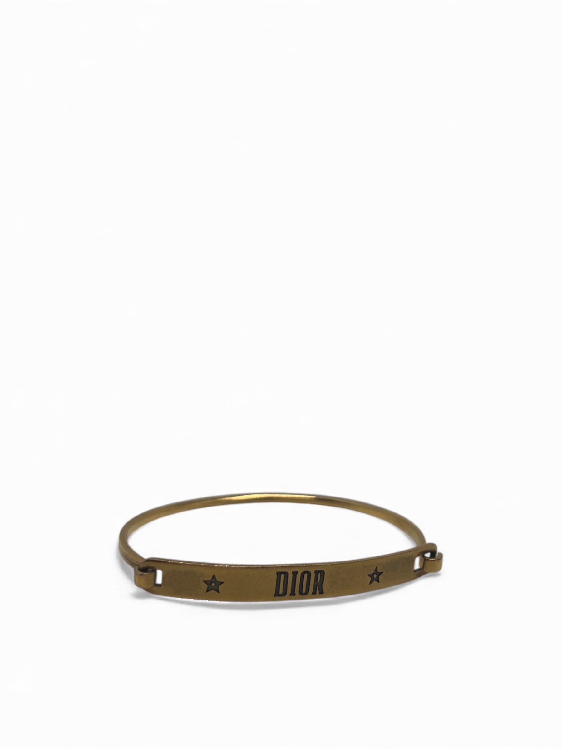 Dior - Set di 3 bracciali Dio(r)evolution dorati