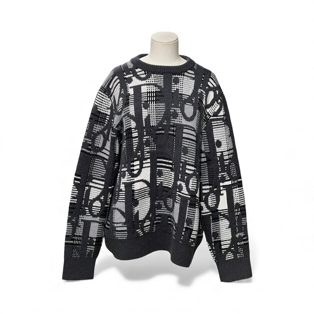 Dior - Pull oblique gris TL