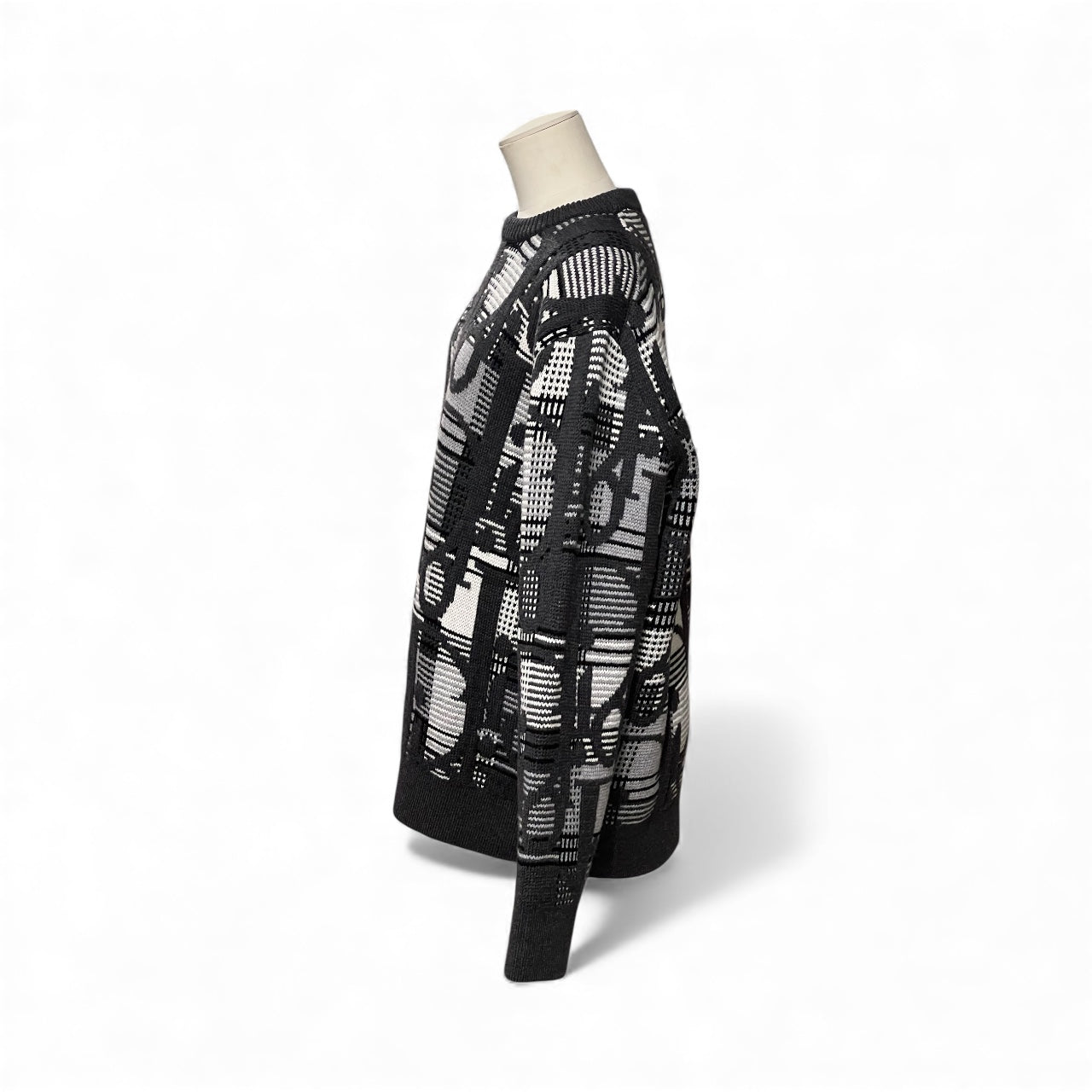 Dior - Maglione Oblique grigio TL