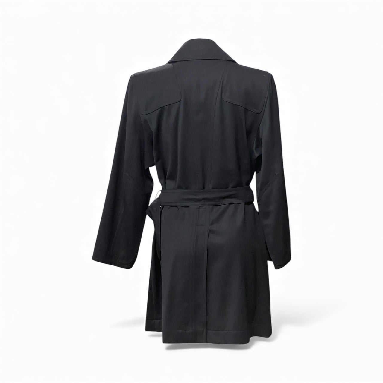 Hermès -  Trench noir T38