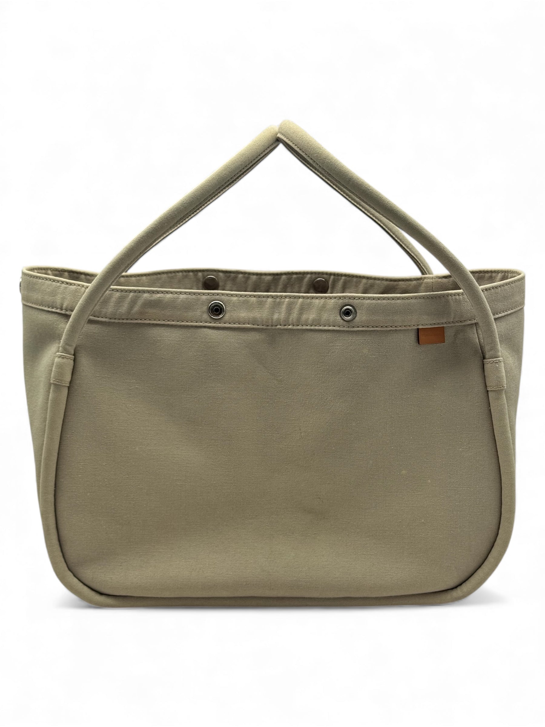 Hermès - Sac en toile gris