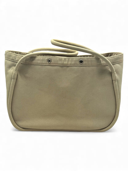 Hermès - Sac en toile gris