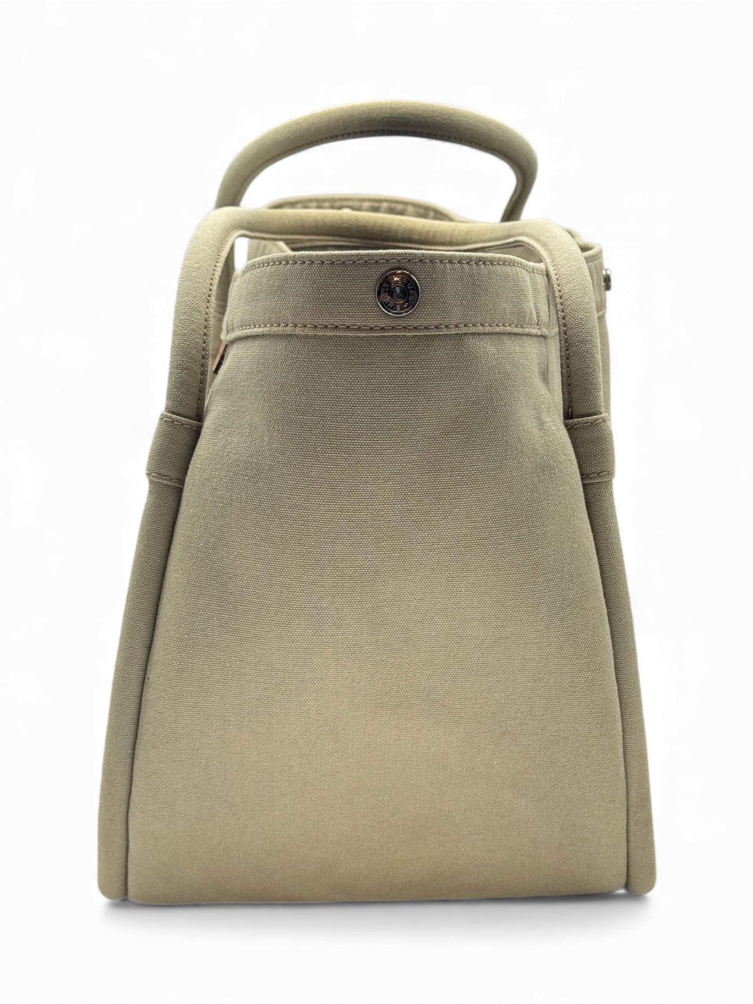 Hermès - Sac en toile gris