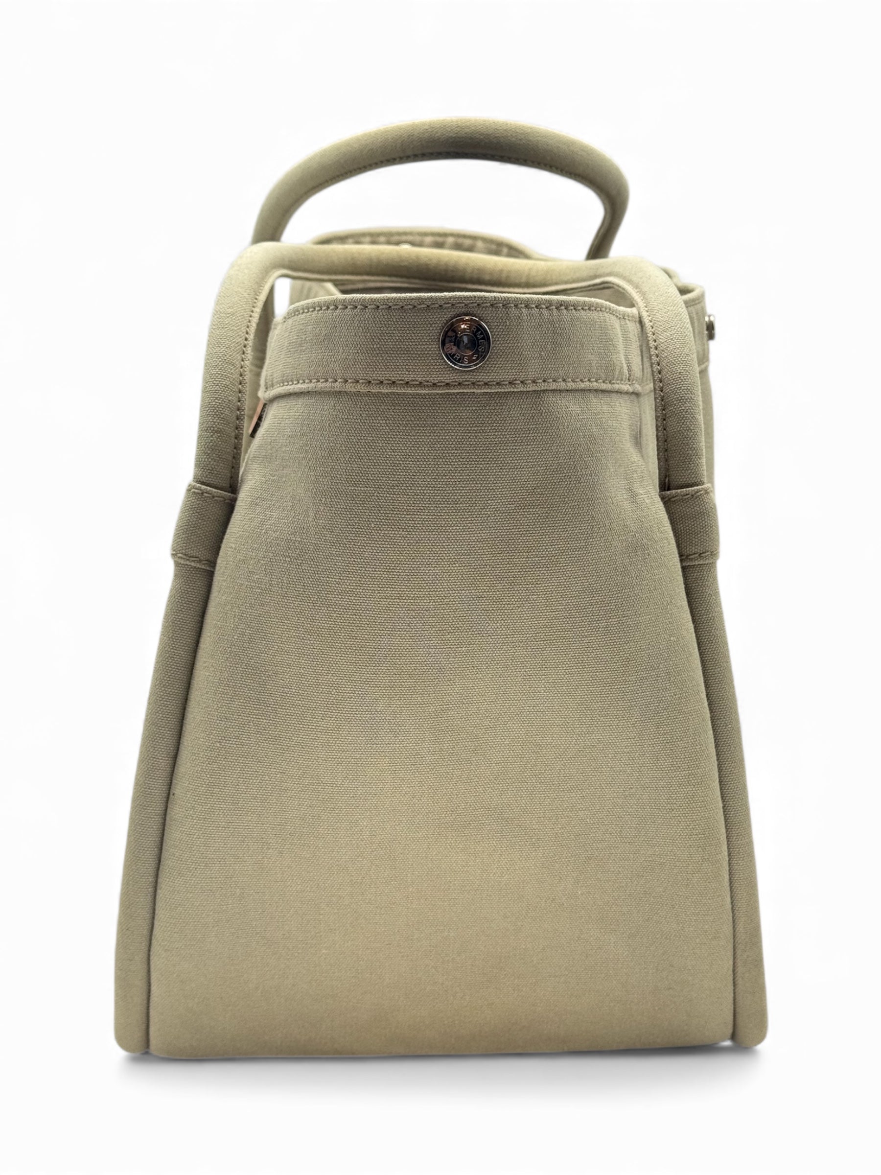 Hermès - Sac en toile gris