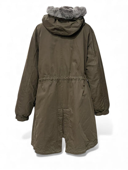 Max Mara - Parka fourrure T42