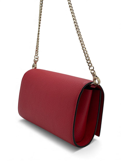 Louboutin - Sac Pochette Paloma rouge